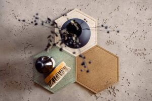 Kork Topfuntersetzer & Pfannenschoner Polygon