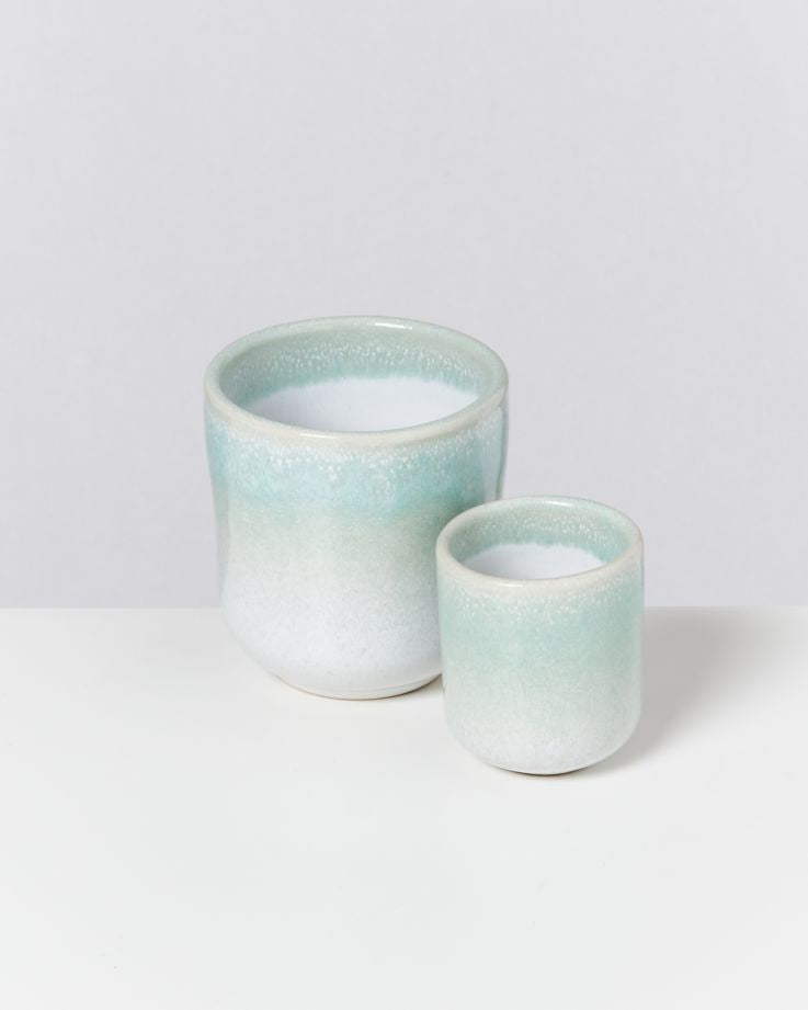Becher Copa Alto klein jade