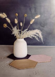 Kork Topfuntersetzer & Pfannenschoner Polygon