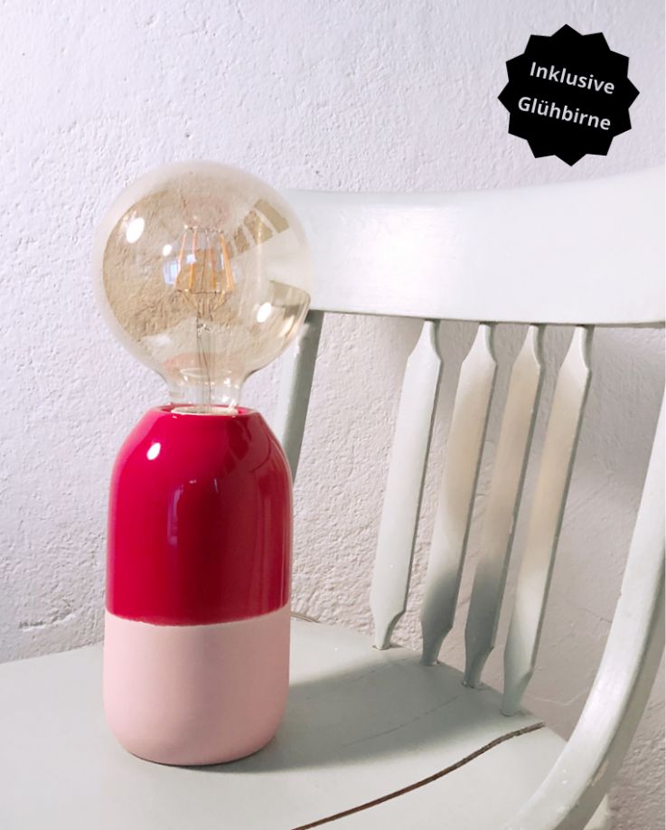 Lampe Farol rot rosé