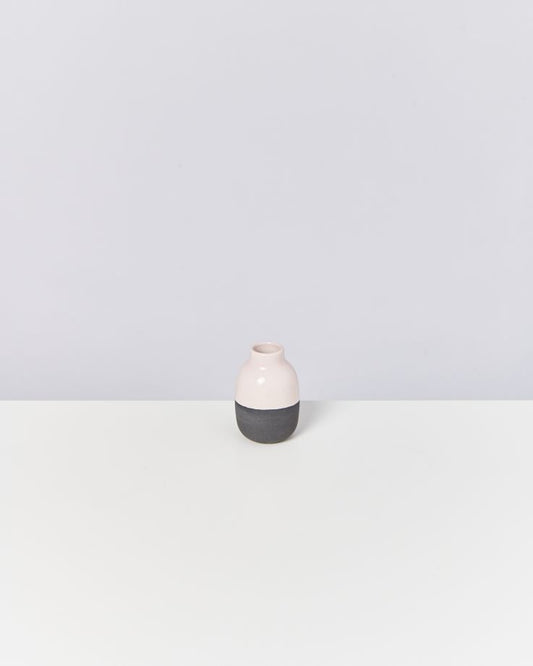 Vase Nuno S rosé grau