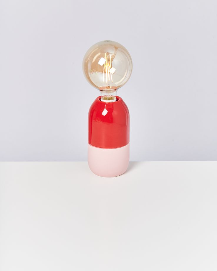 Lampe Farol rot rosé