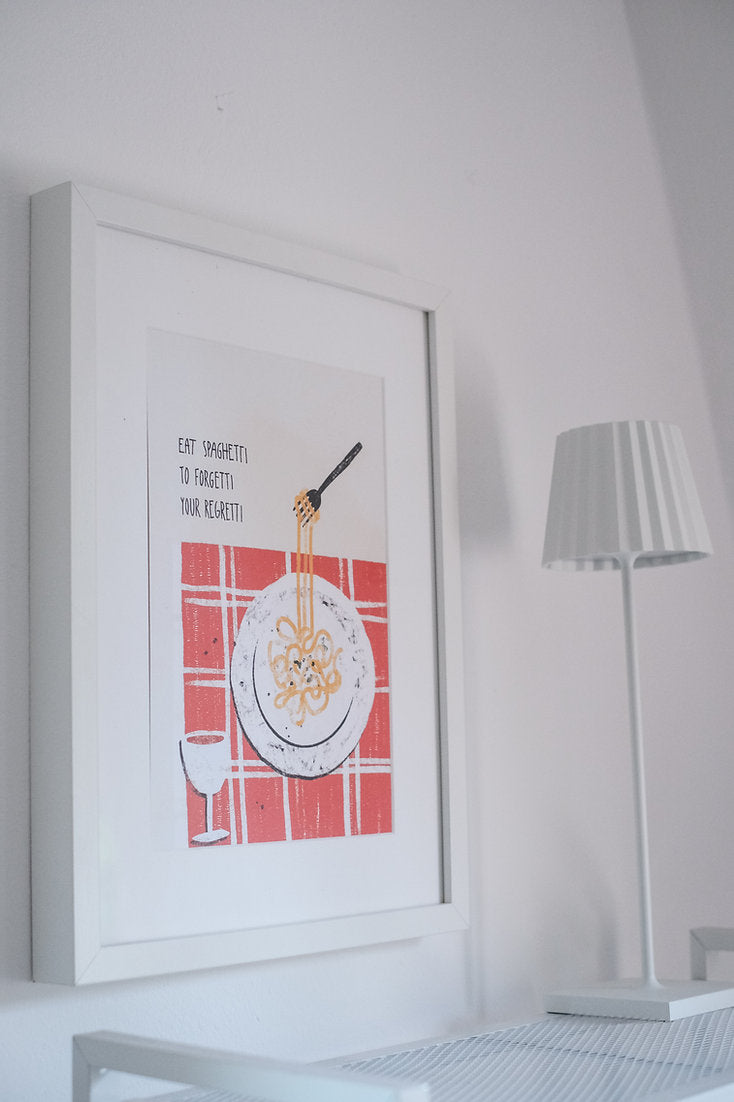 "Eat Spaghetti" Poster