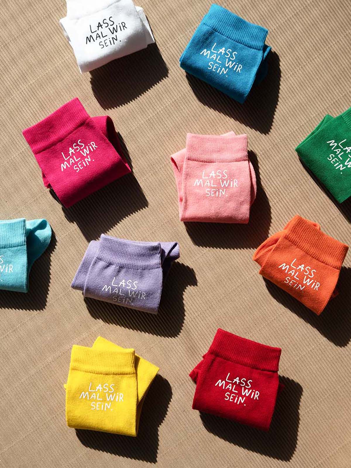 Socken "Lass mal wir sein"