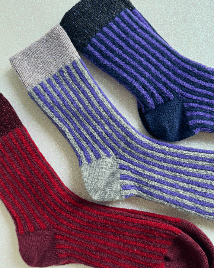 ooley Socken - Cashmere Velvet - verschiedene Farben