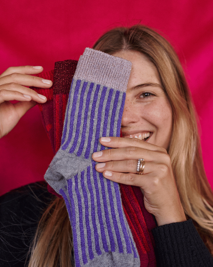 ooley Socken - Cashmere Velvet - verschiedene Farben