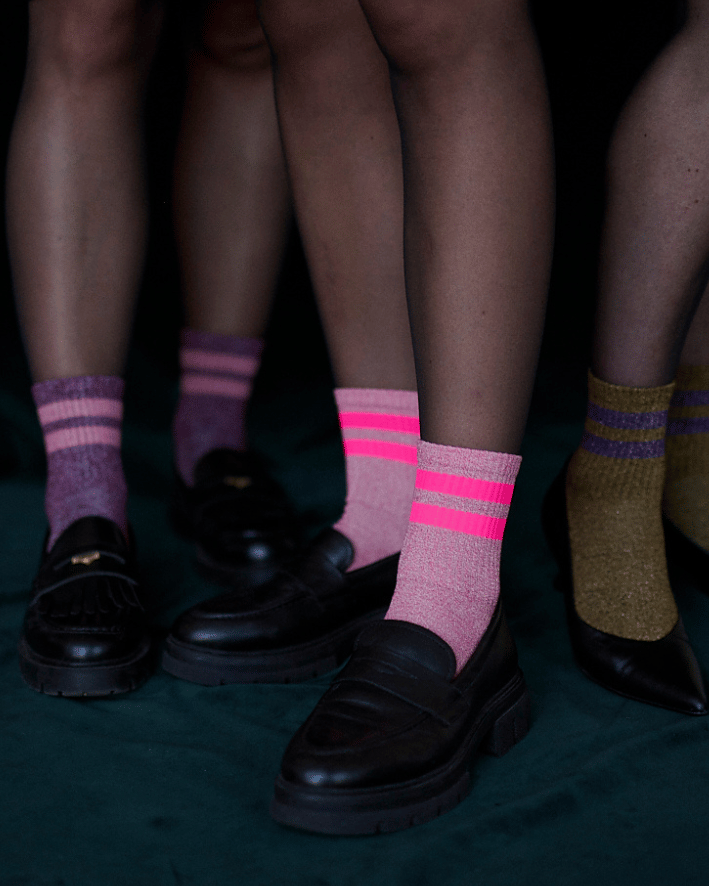ooley Socken - Starlight Glitter - verschiedene Farbstellungen