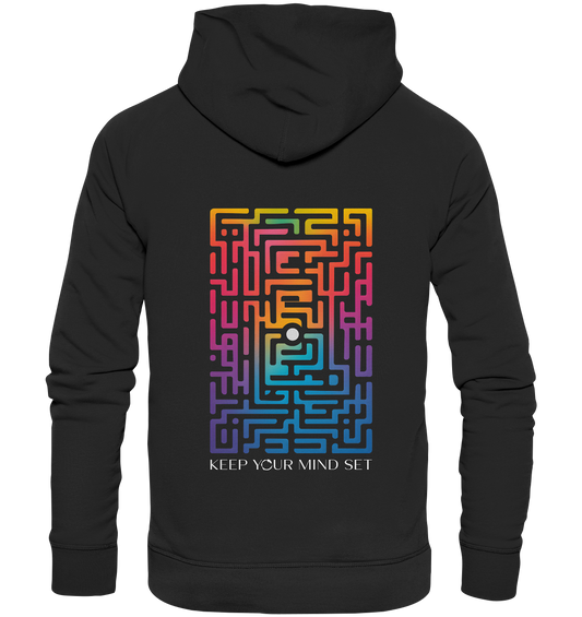 KEEP YOUR MIND SET - Organic Fashion Hoodie