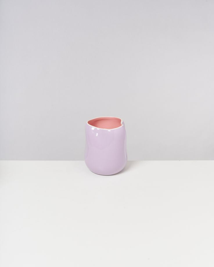 Vase Joao M lila rosa