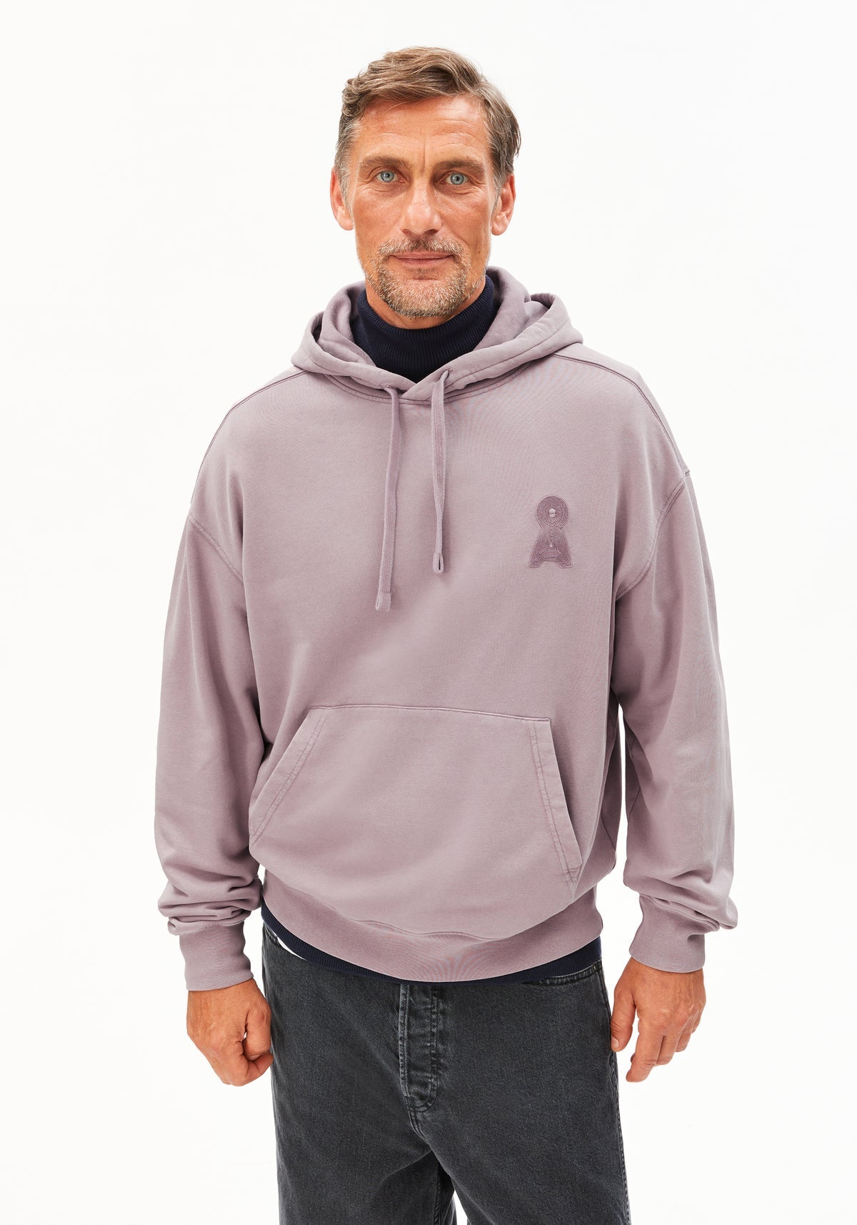 Sweatshirt ICONIC Å KIRAAN GMT DYE - light grape washed