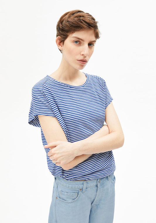 T-Shirt SLUB JERSEY STRIPE - diverse Farbstellungen