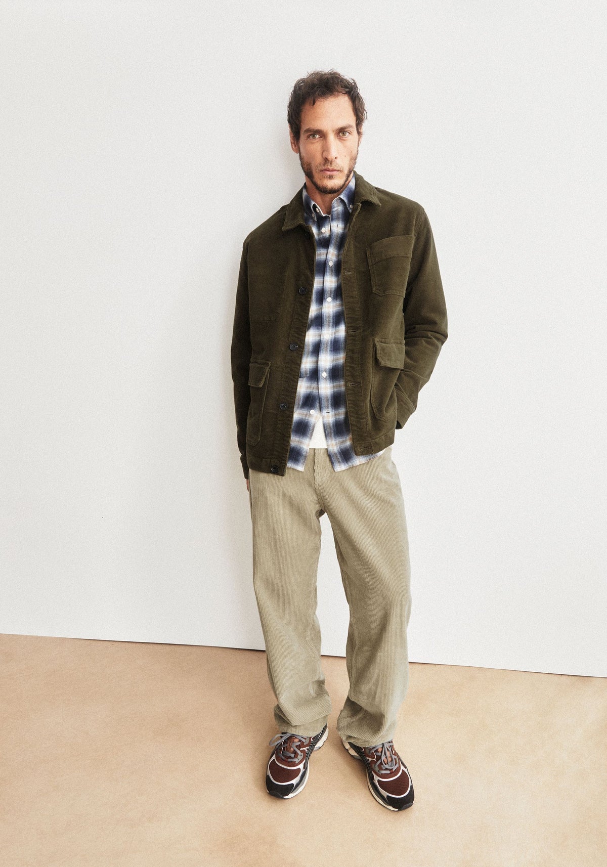 CORD-BLAZER Bio-Baumwoll-Mix