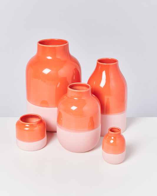 Vase Nuno M rosé coral