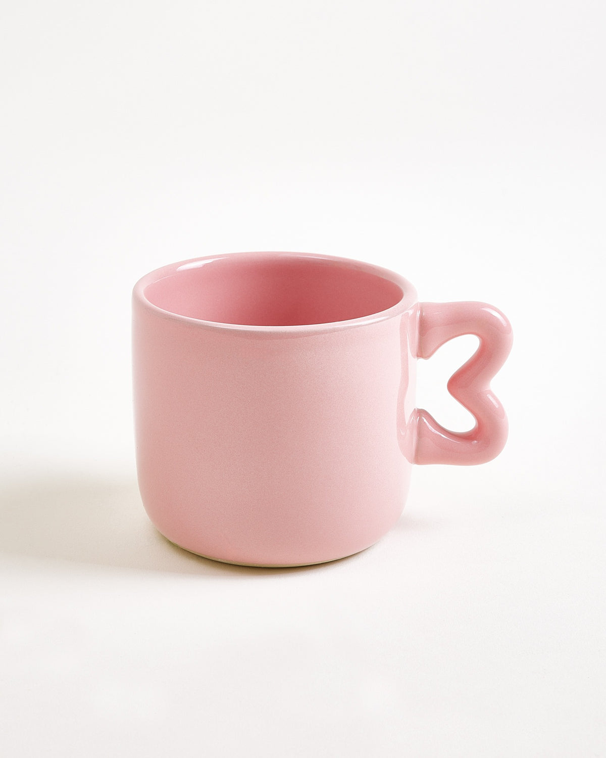 Tasse und Untertasse Set Seia Herz - diverse Farben