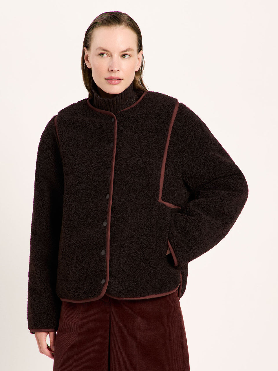 WENDE JACKE (GRS) aus recyceltem Polyester - verschiedene Farben