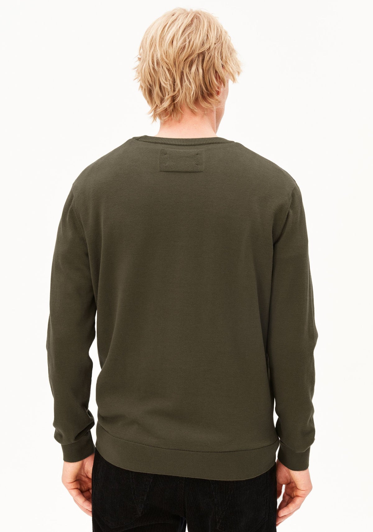 Strickpullover LOUKAA - dark earth