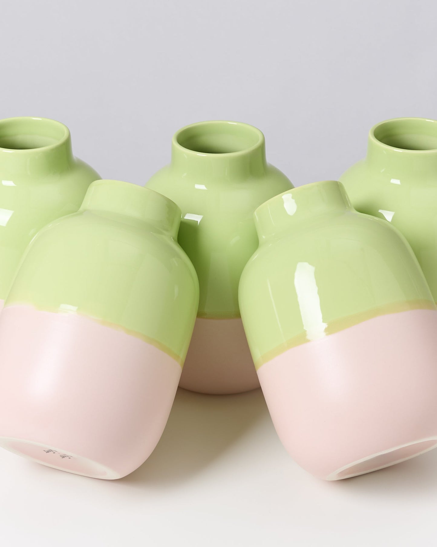 Vase Nuno M lime rosé