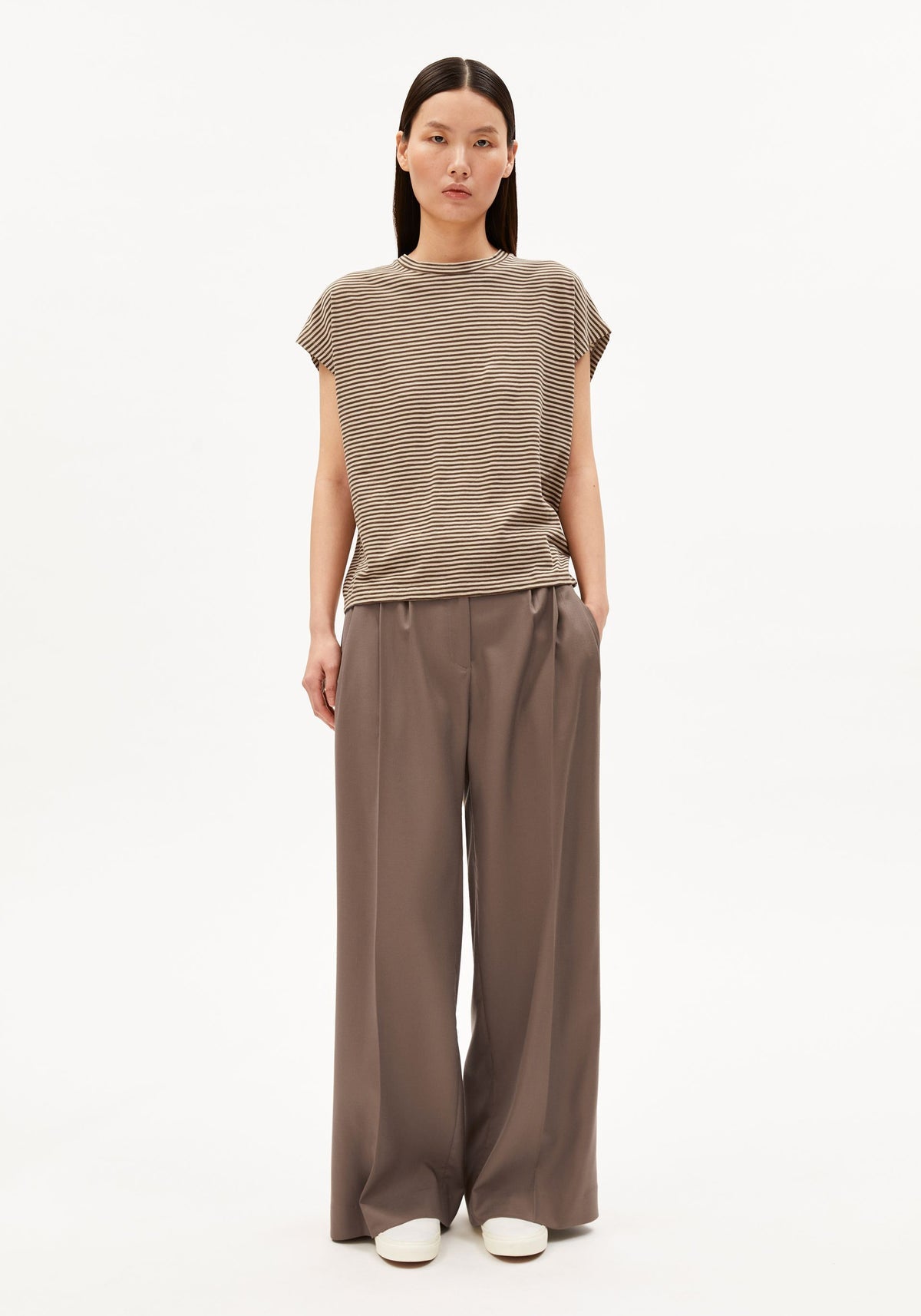 T-Shirt SLUB JERSEY STRIPE - diverse Farbstellungen