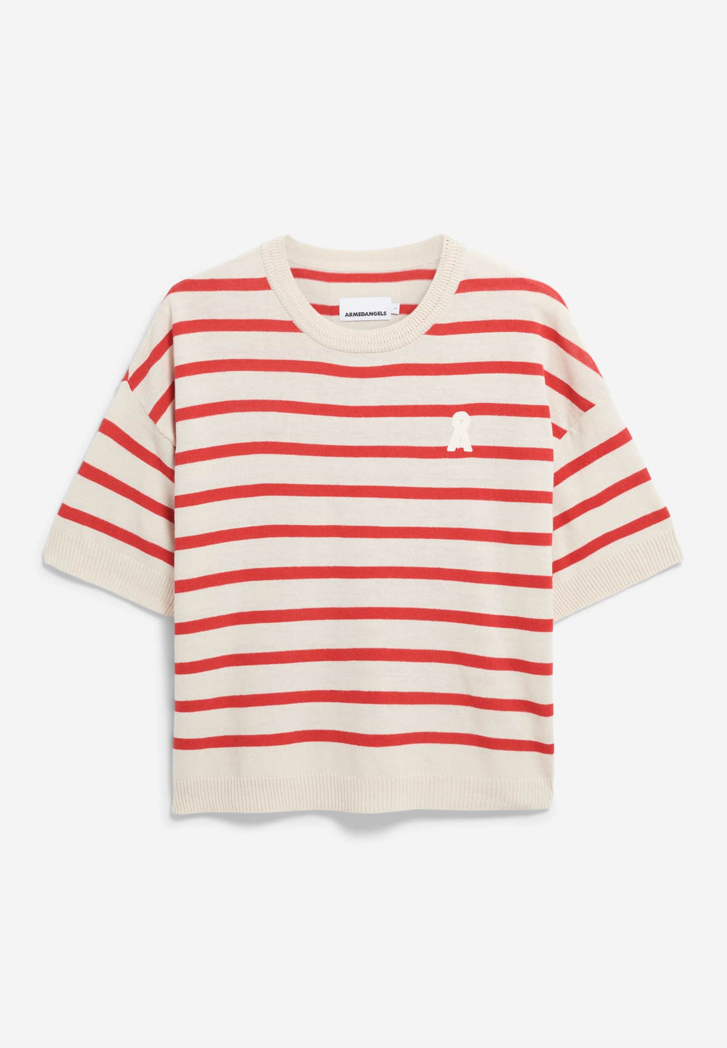 Strickshirt LIZAA LINO STRIPES - diverse Farben