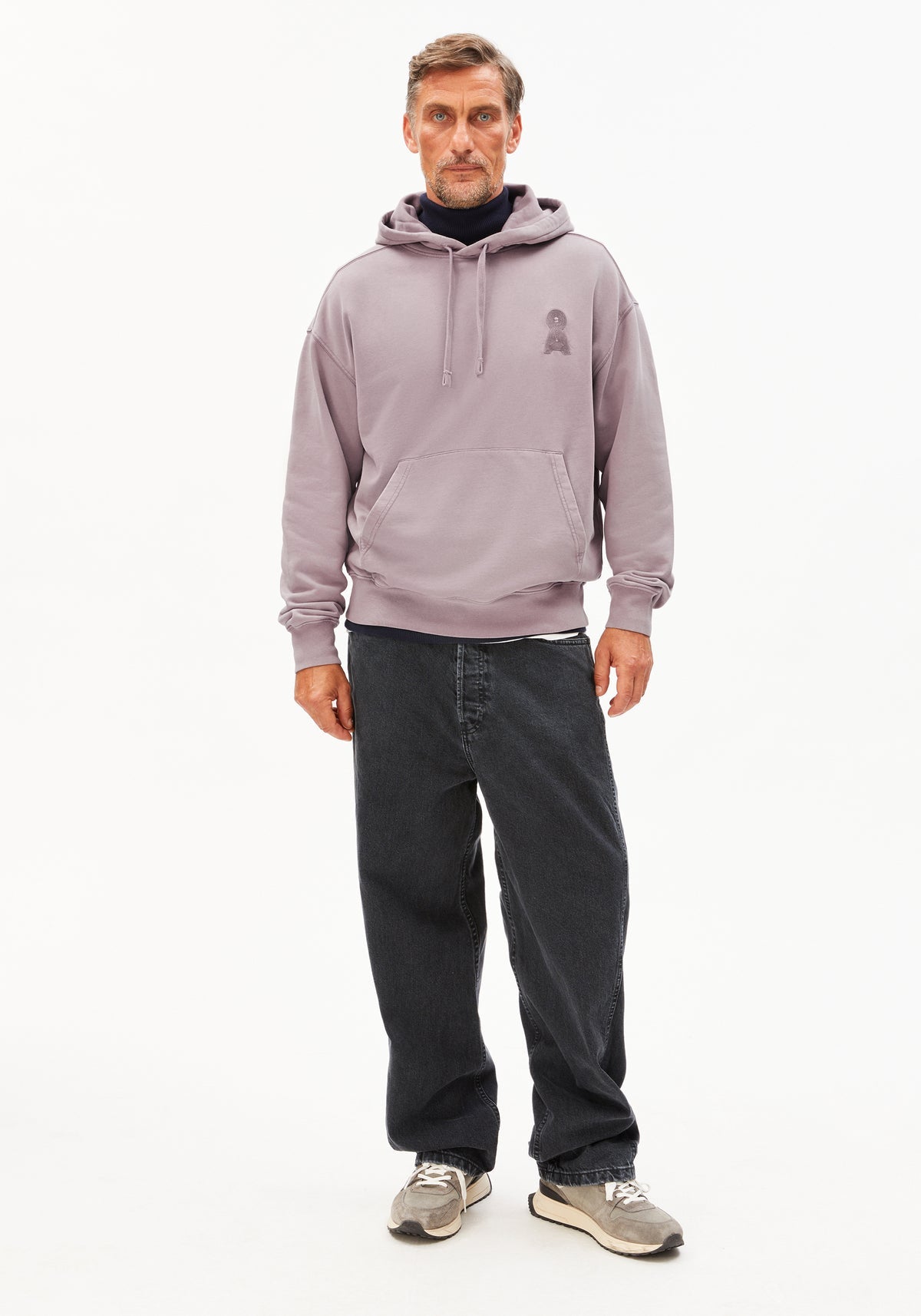 Sweatshirt ICONIC Å KIRAAN GMT DYE - light grape washed
