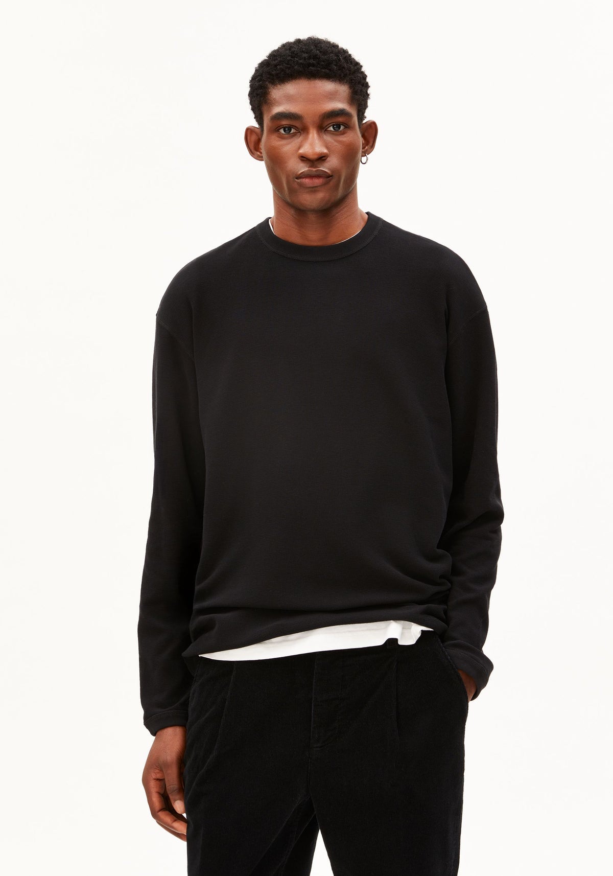 Longsleeve MAARKOS WAFFLE - verschiedene Farben