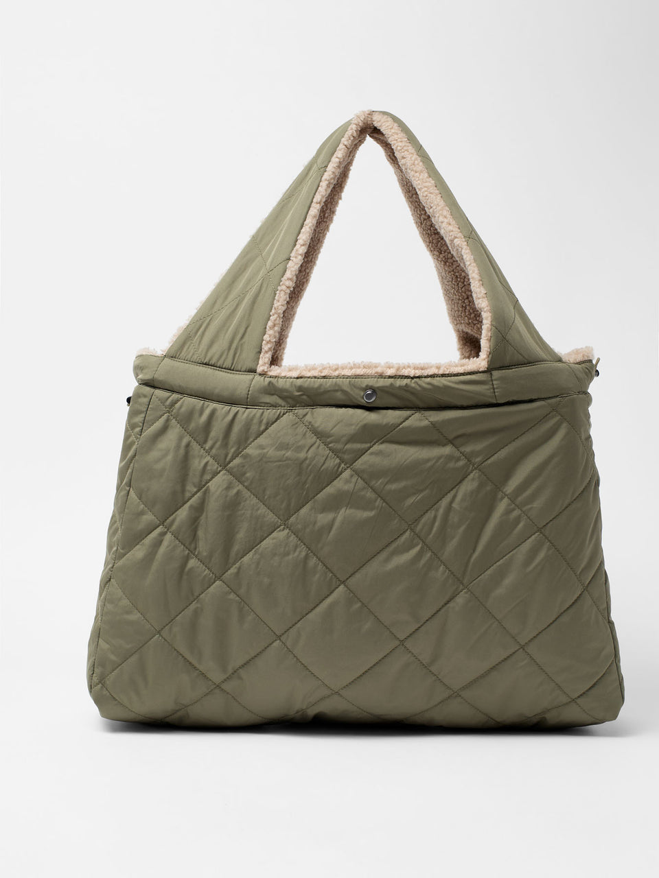 Wende Tasche (GRS) mit Teddy aus recyceltem Polyester