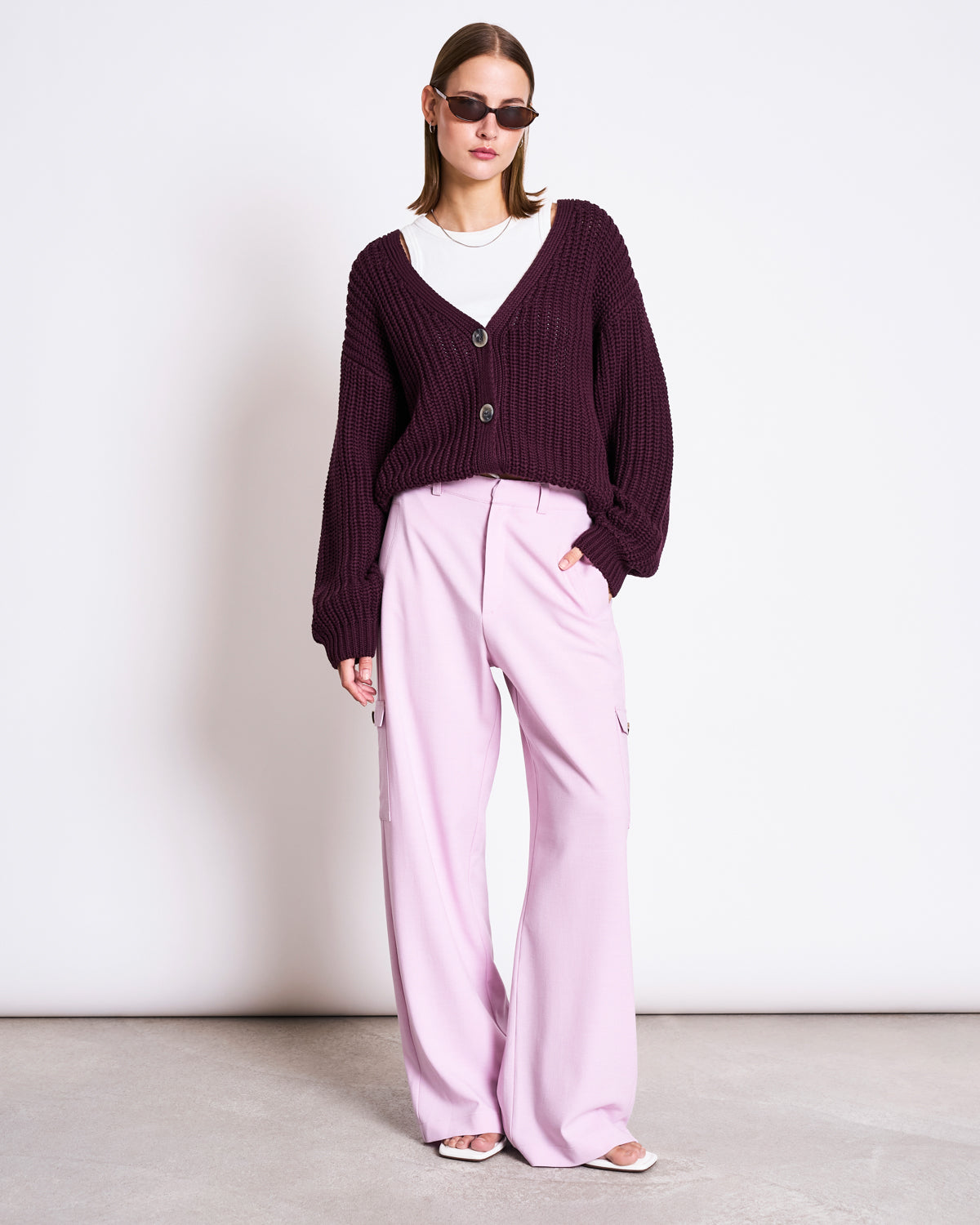 CHUNKY CARDIGAN LENA (GOTS) - verschiedene Farben