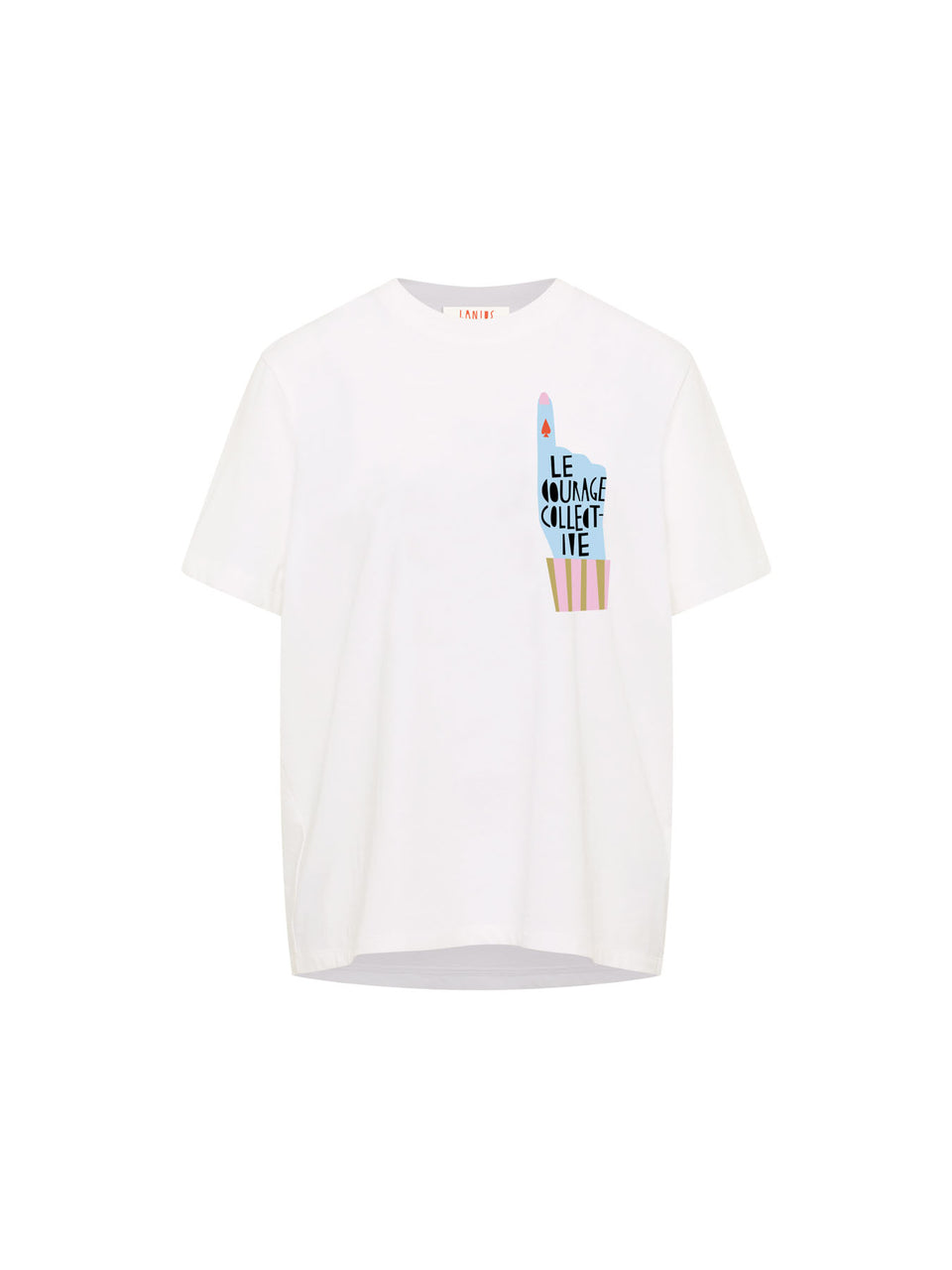 STATEMENTSHIRT The colorful crew x LANIUS (GOTS) (Le Courage Collective)