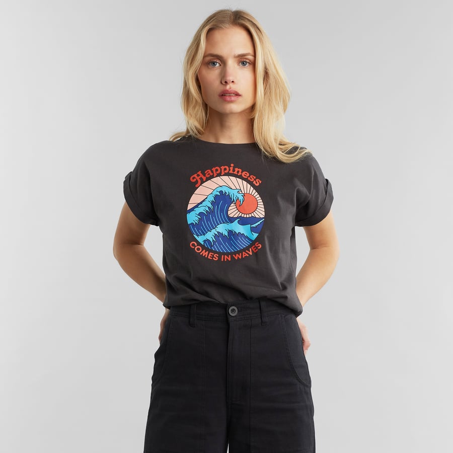 T-shirt Visby - mit Aufdruck - verschiedene Farben/Designs
