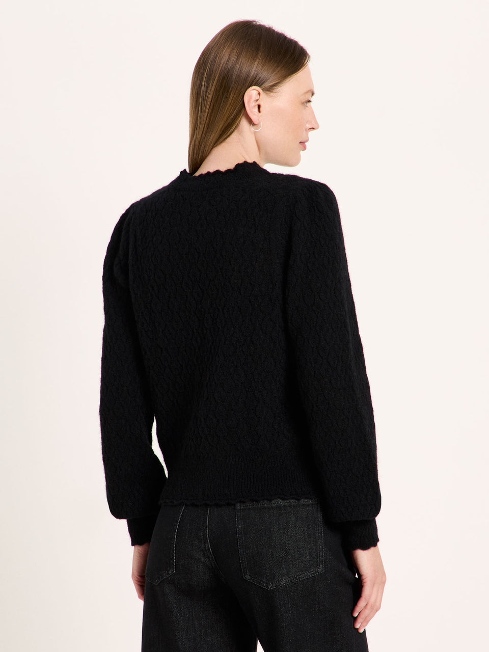 Ajour Pullover aus Alpakawolle und Schurwolle - verschiedene Farben