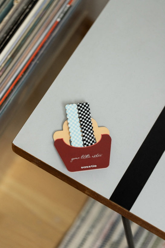 Haarclip - Frites - verschiedene Farben