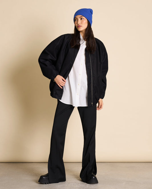 OVERSIZED BLOUSON TANARO - black