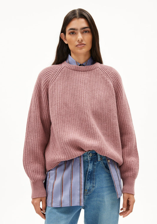 Pullover KAAGI - light berry