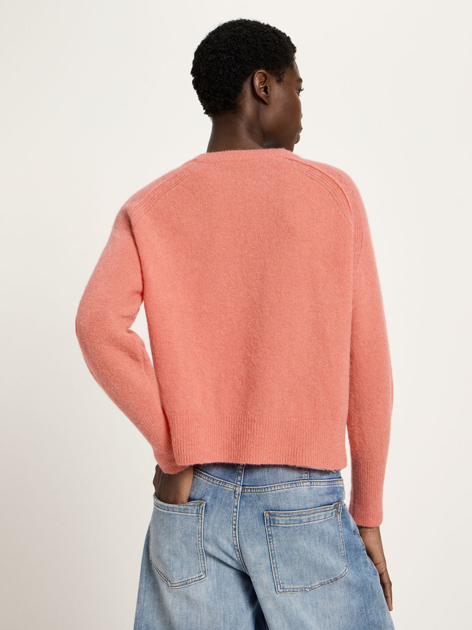 RAGLANPULLOVER - aus Alpakawolle und Schurwolle - diverse Farben