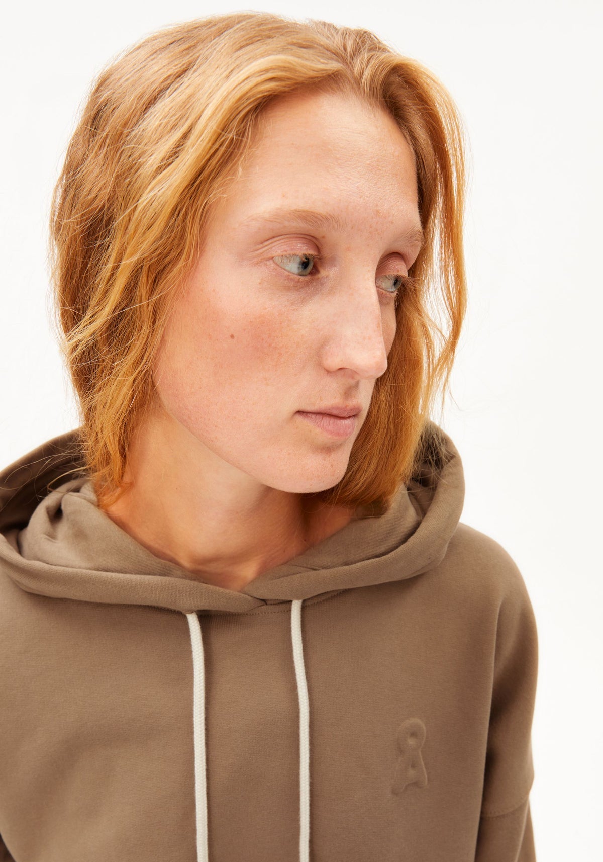 Sweathoodie ICONIC Å mit Rohkante - amberwood