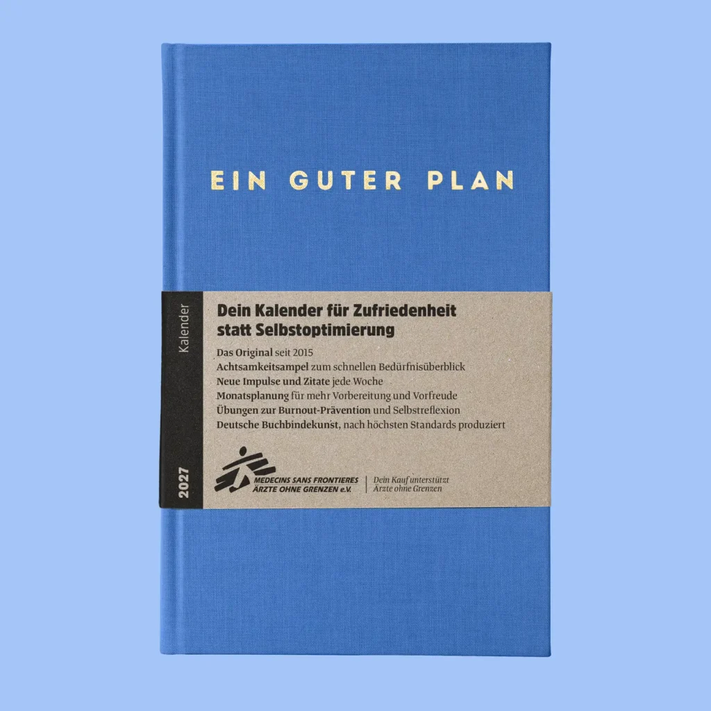 Ein guter Plan 2027 - verschiedene Farben