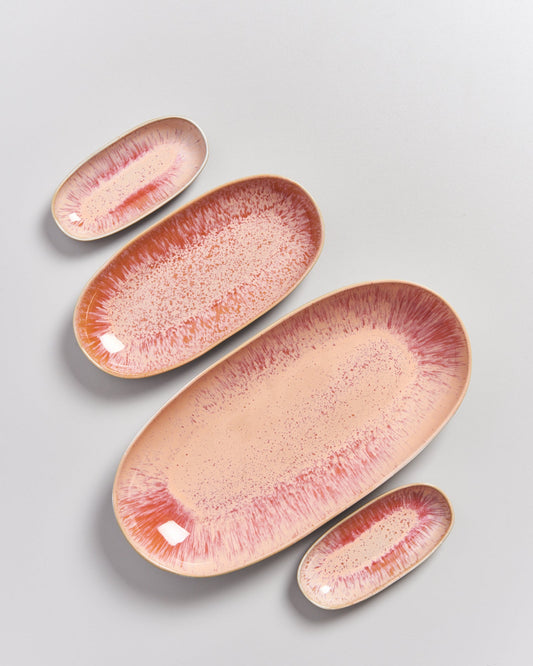 Servierplatte Areia S pink