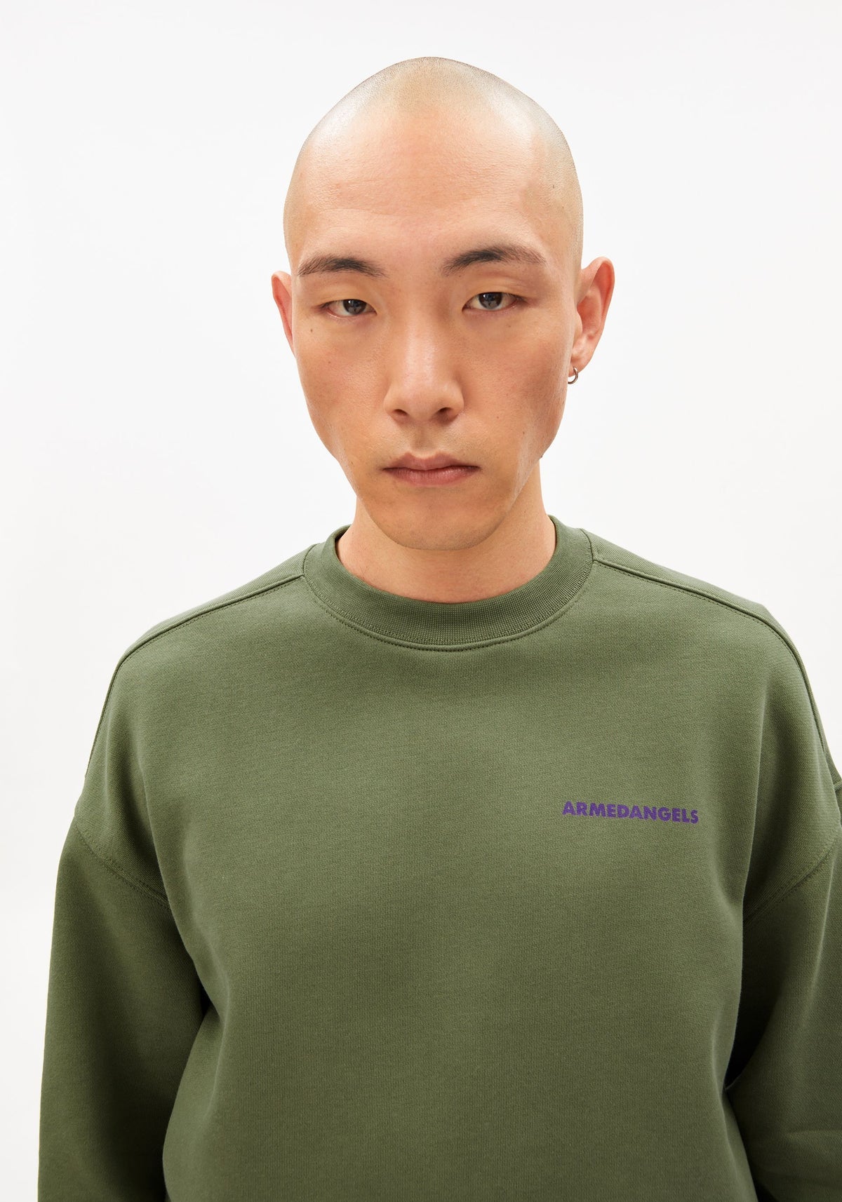 Sweatshirt EMAAL OUTGROWN - fatigue green