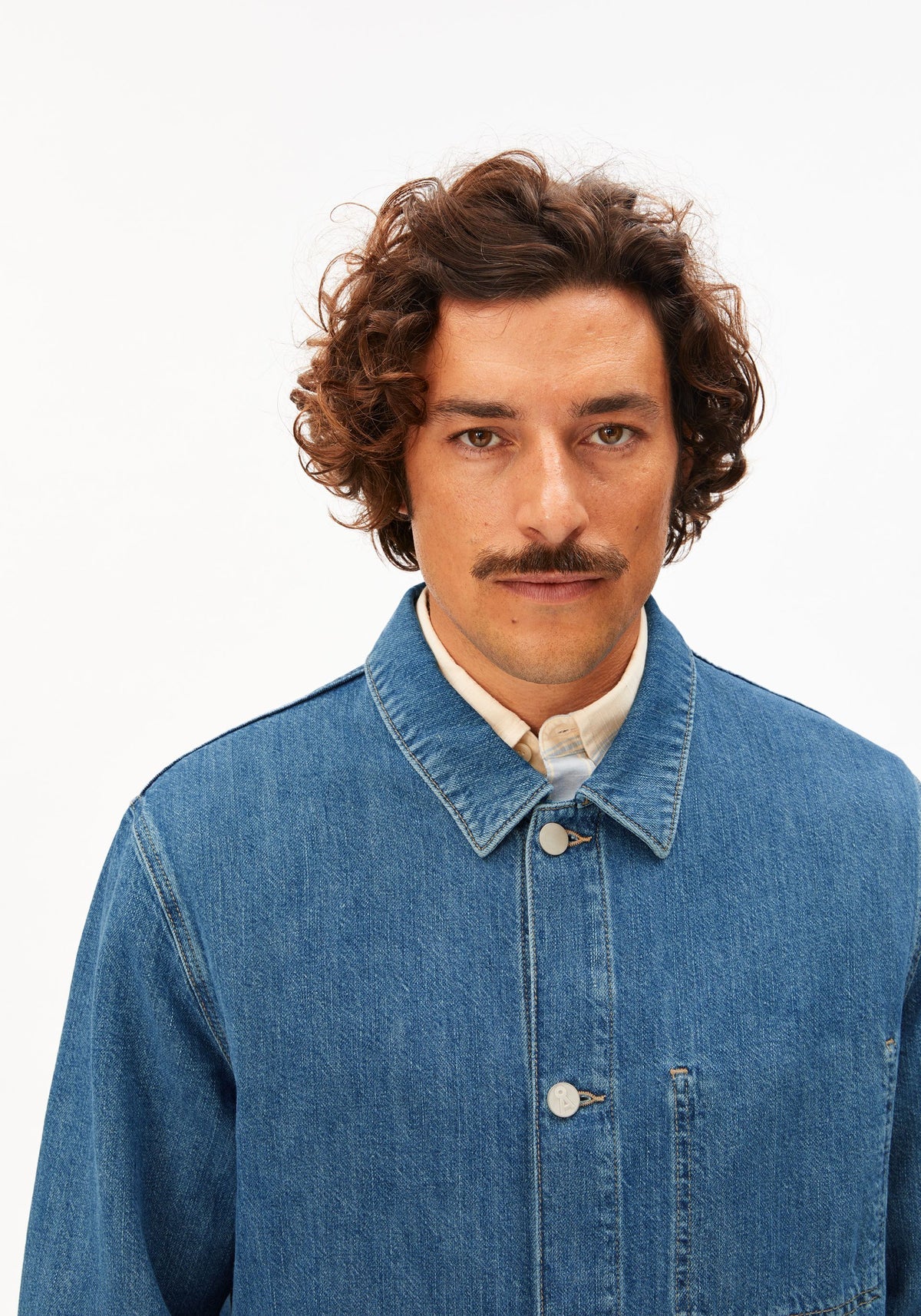 Jeansjacke LINEN BLEND LEINEN-MIX