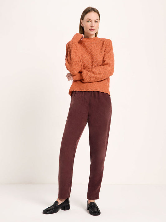 Ajour Pullover aus Alpakawolle und Schurwolle - verschiedene Farben