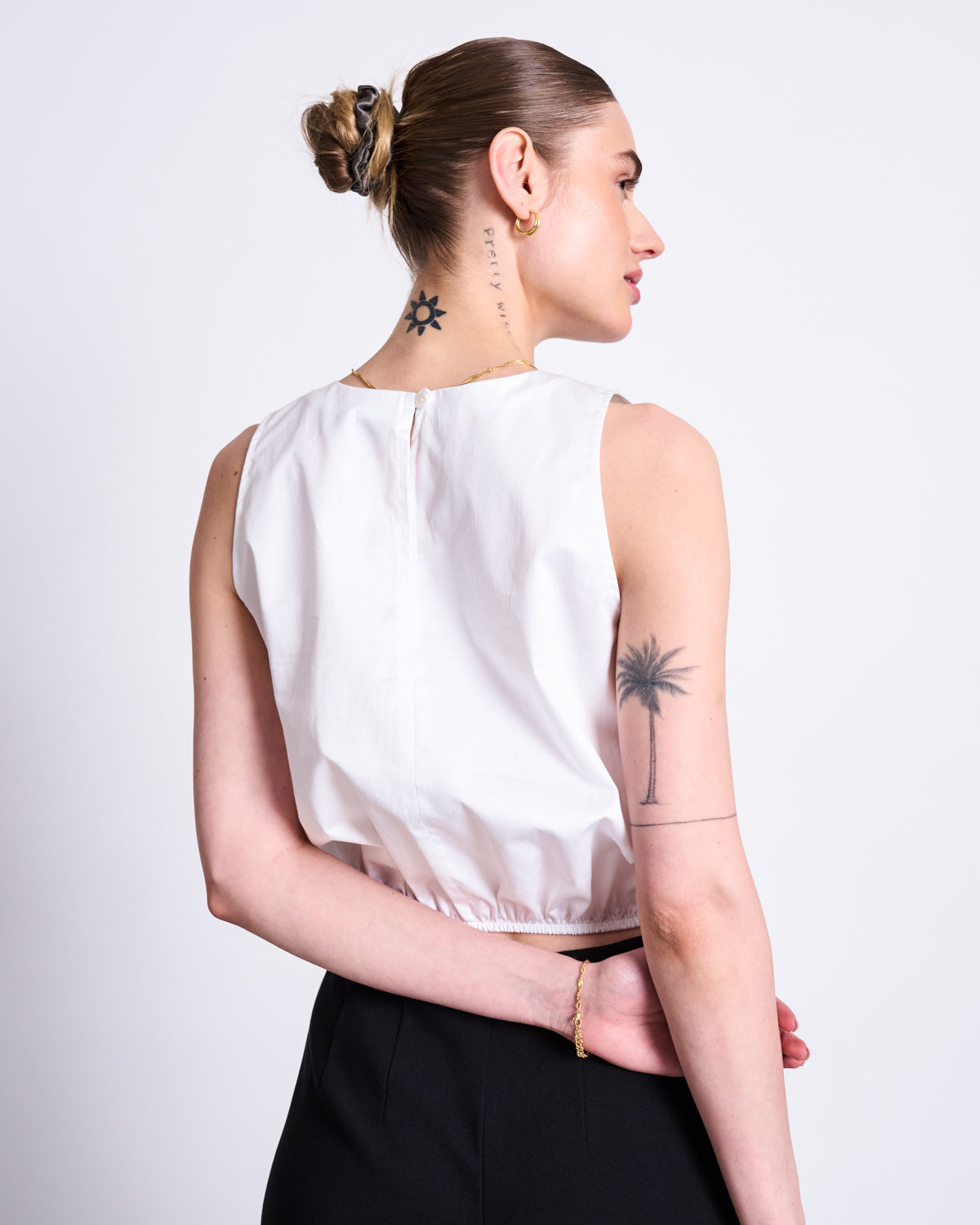 COTTON TOP AMALIEN - white