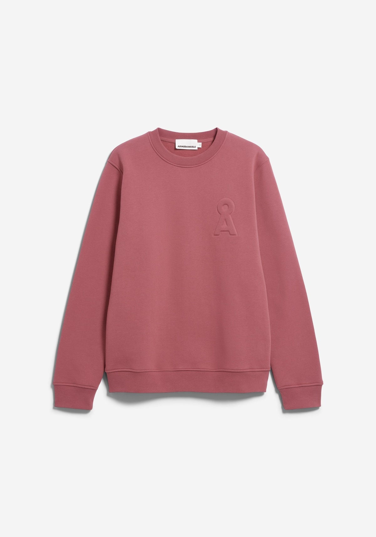 BAUMWOLL-FLEECE-Sweatshirt LOGO - diverse Farben