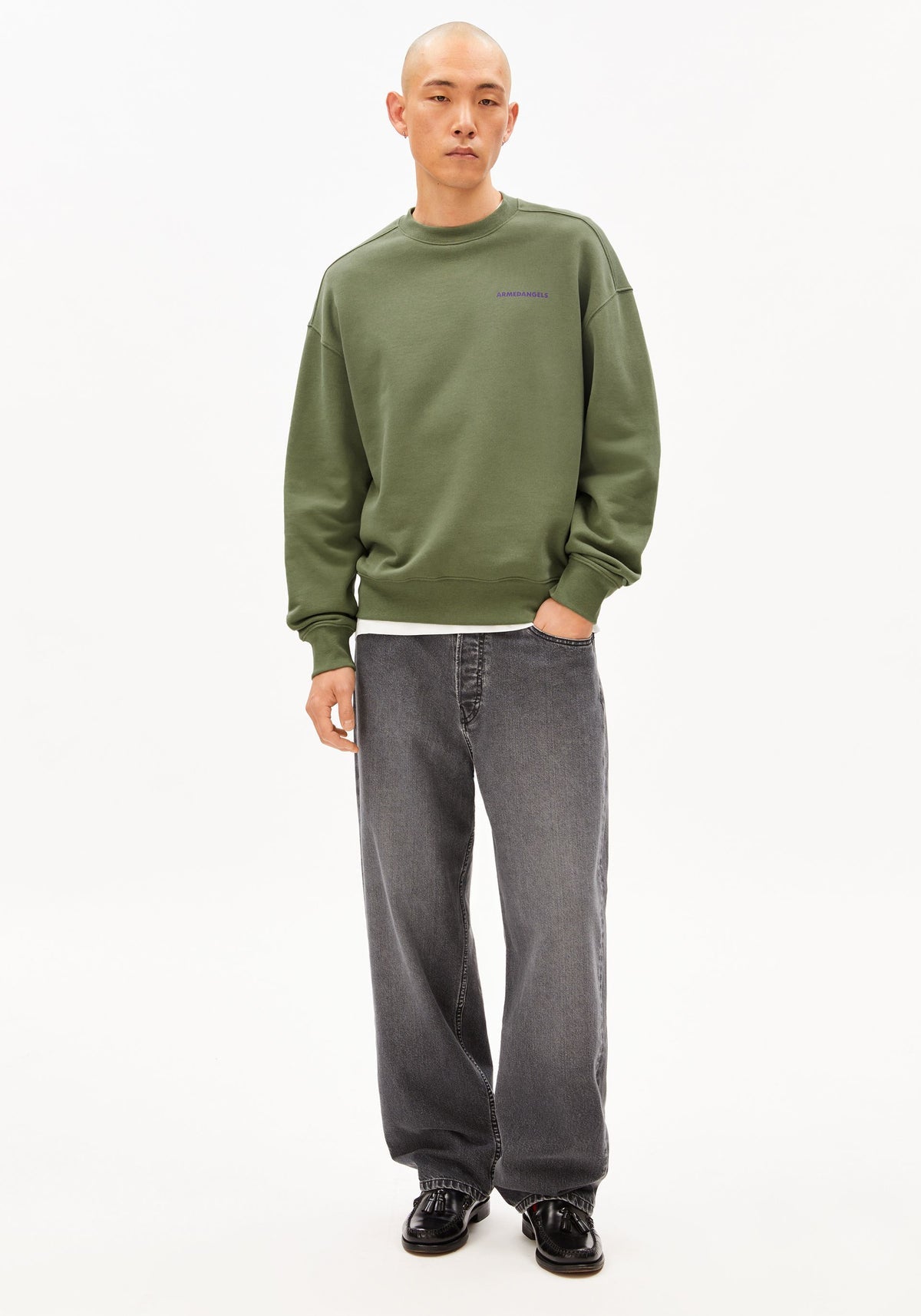 Sweatshirt EMAAL OUTGROWN - fatigue green