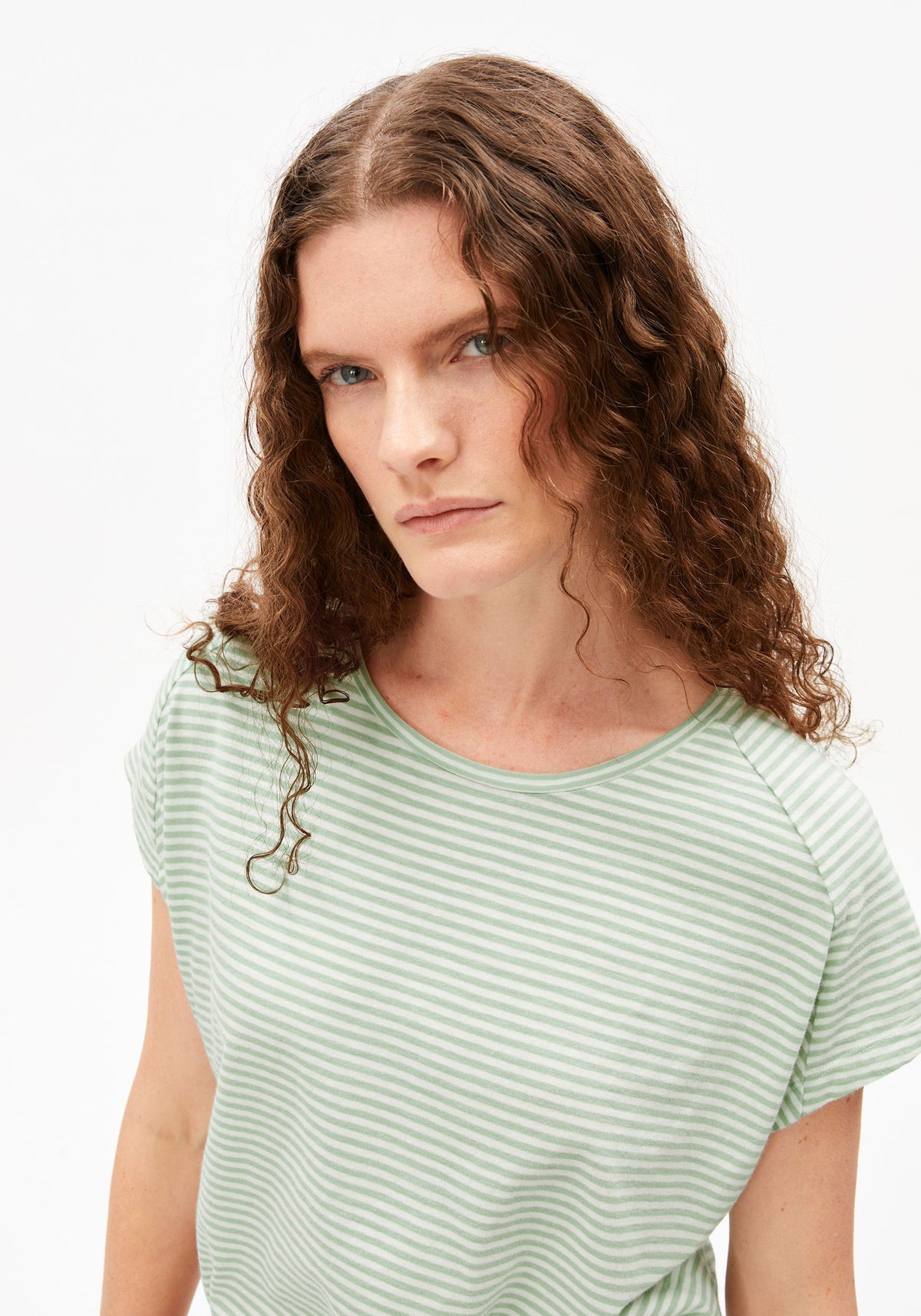 T-Shirt SLUB JERSEY STRIPE - diverse Farbstellungen