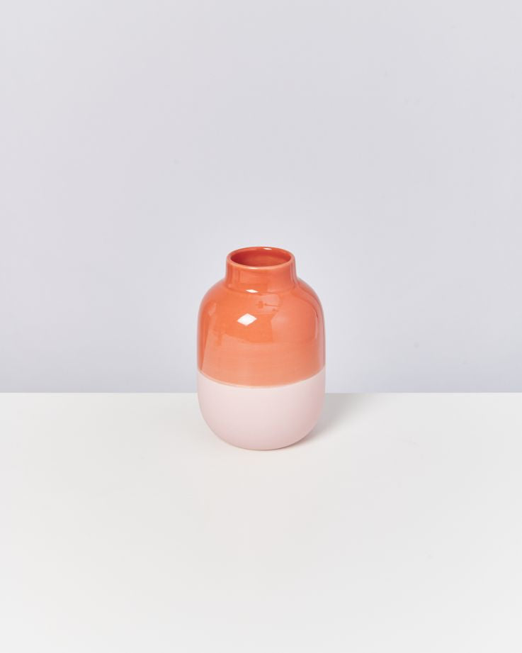 Vase Nuno M rosé coral