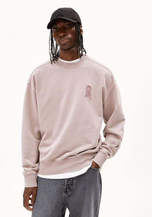 Sweatshirt ICONIC Å KIRAAN GMT DYE - light grape washed