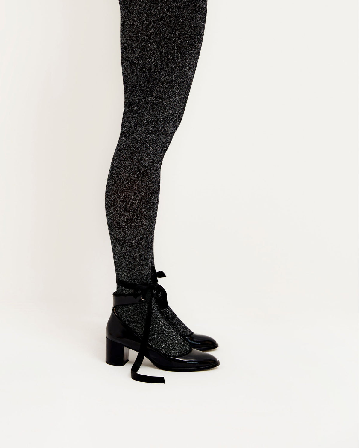 ooley Tights - Electra Tights - Silver Glam