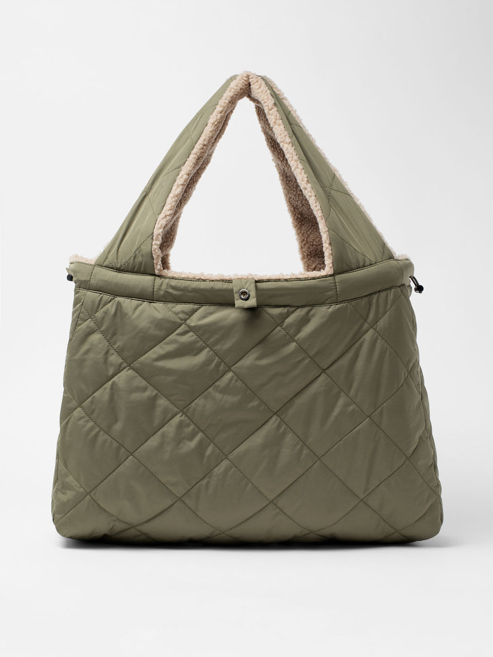 Wende Tasche (GRS) mit Teddy aus recyceltem Polyester