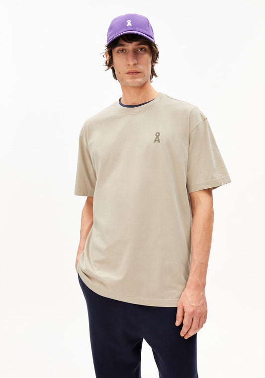 T-Shirt ICONIC Å MAARKOS GD - sand stone washed