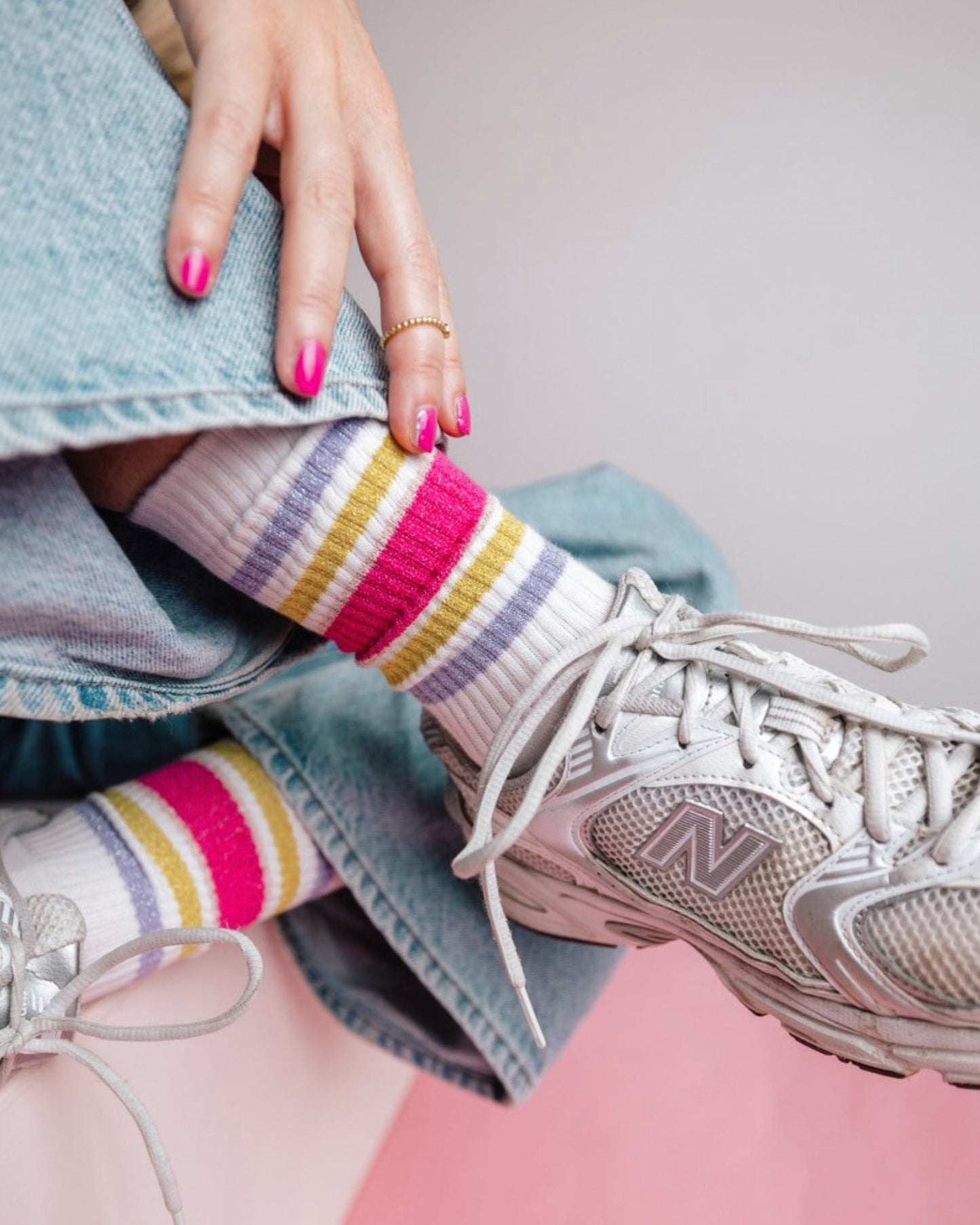 ooley Socken - Sporty Glitter - diverse